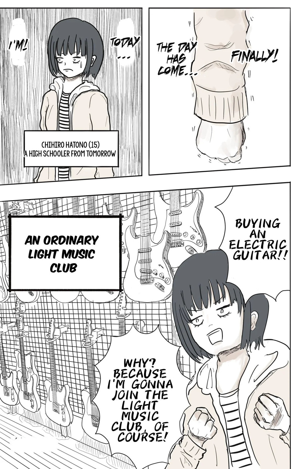 Girl Meets Rock! (Pre-Serialization) Chapter 1 page 1 - 