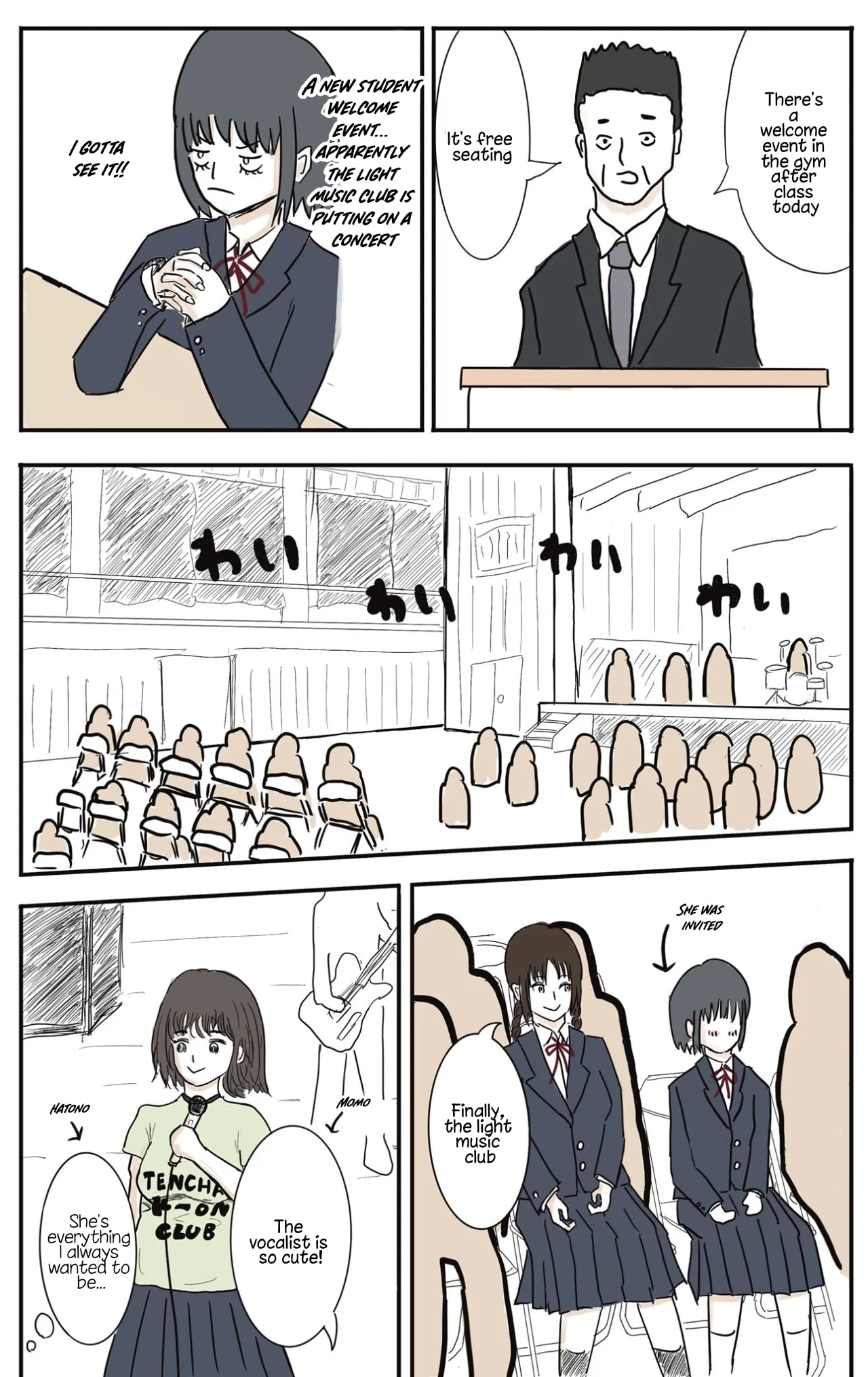 Girl Meets Rock! (Pre-Serialization) Chapter 2 page 2 - 