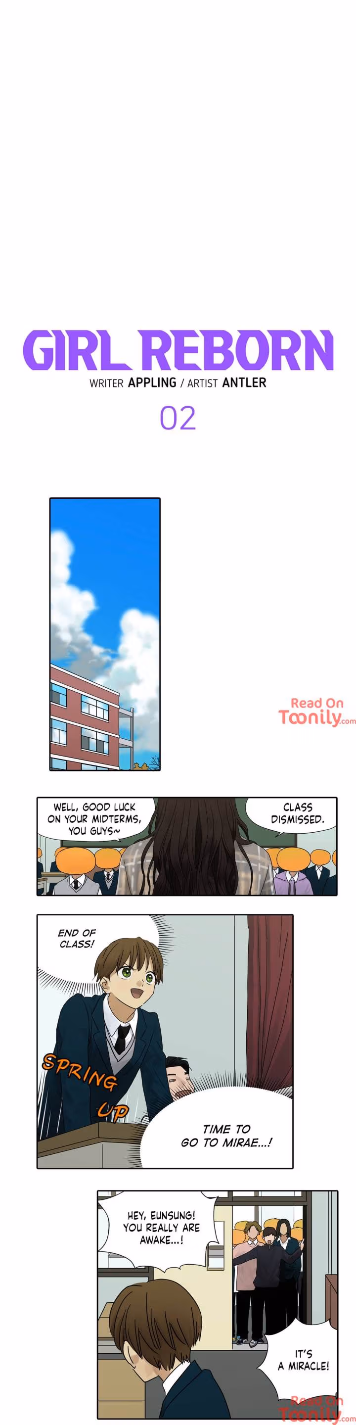 Girl Reborn Chapter 2 page 1 - 