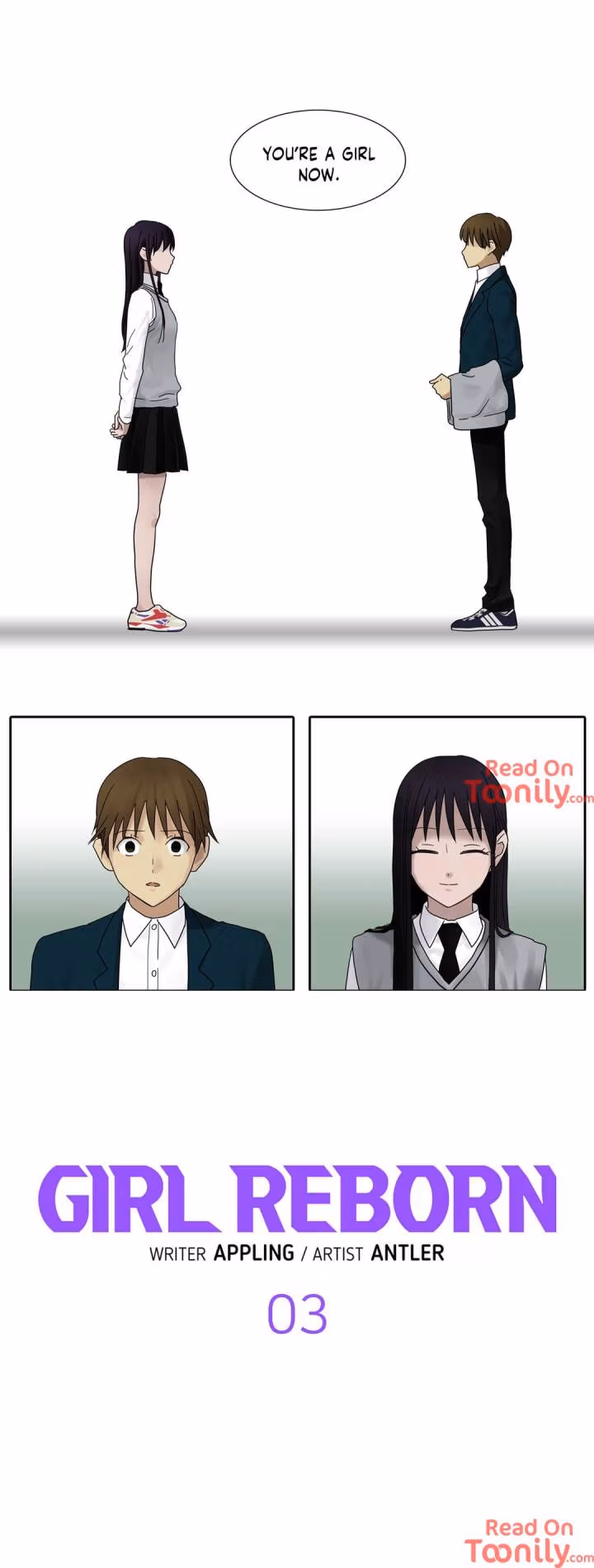Girl Reborn Chapter 3 page 1 - 