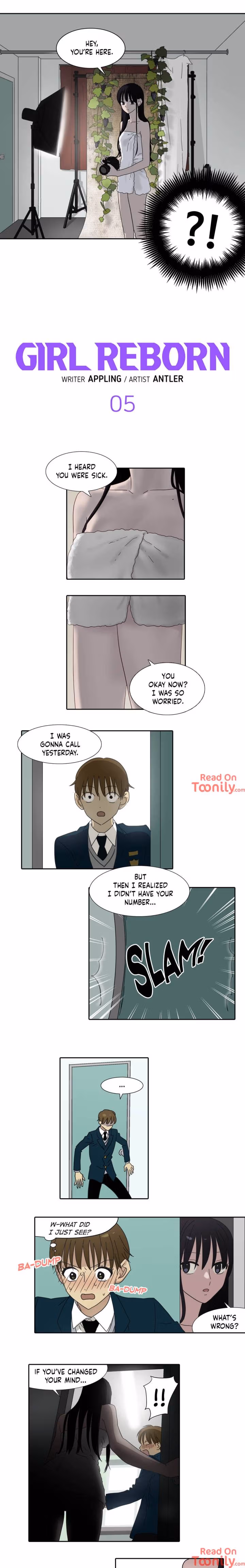 Girl Reborn Chapter 5 page 1 - 
