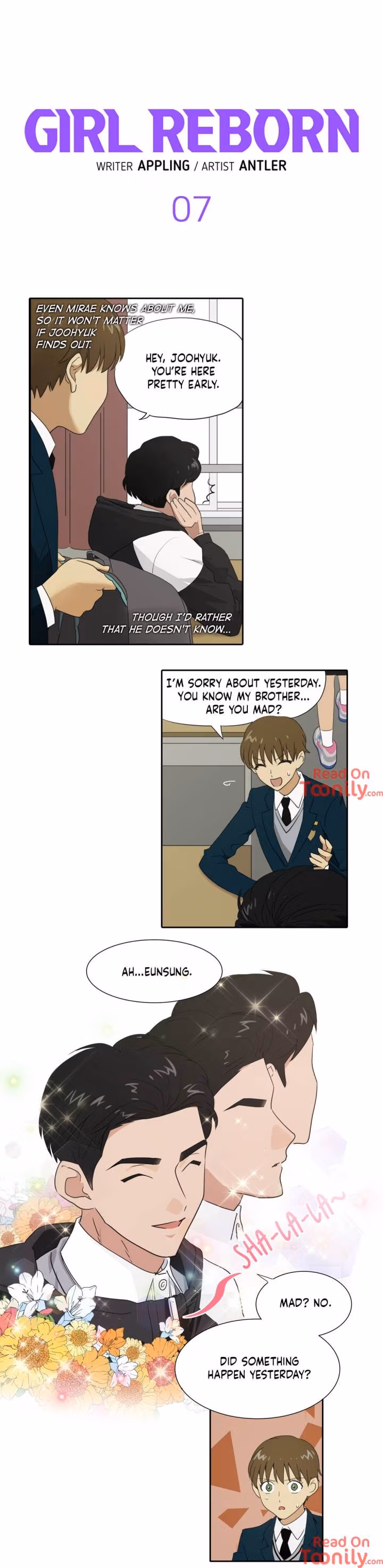 Girl Reborn Chapter 7 page 1 - 