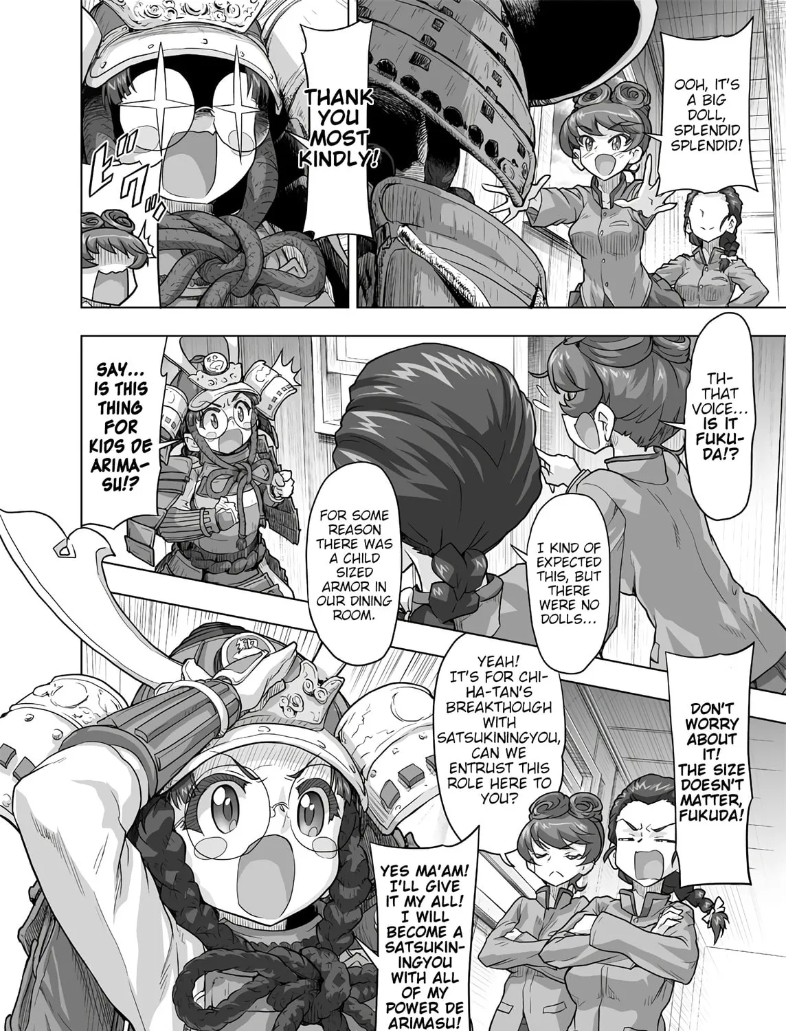 Girls und Panzer - Chi-HaTan Academy Aggressive Chapter 179 page 3 - 