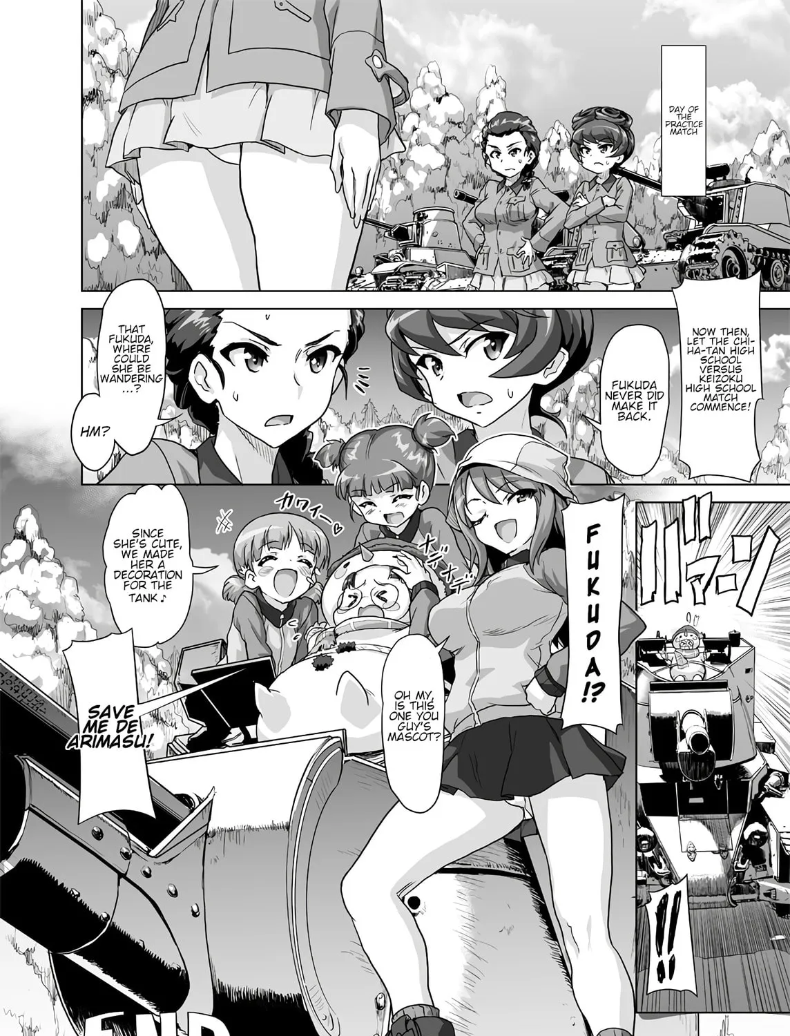 Girls und Panzer - Chi-HaTan Academy Aggressive Chapter 264 page 3 - 
