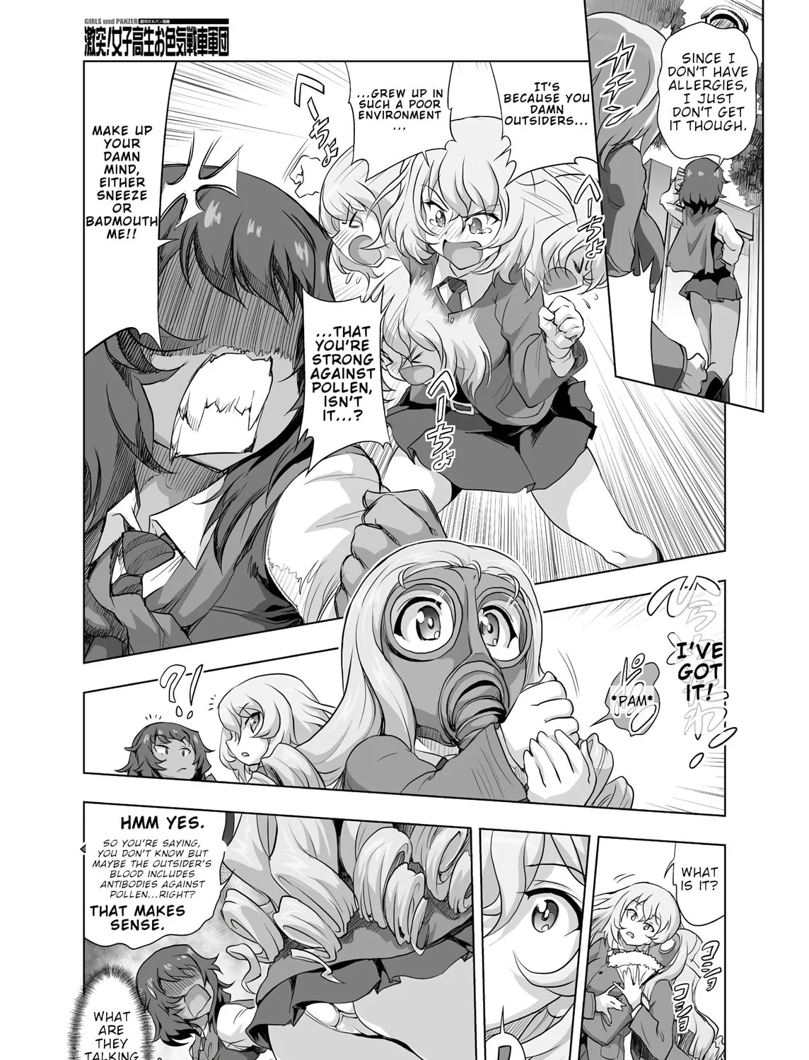 Girls und Panzer - Chi-HaTan Academy Aggressive Chapter 53.2 page 3 - 