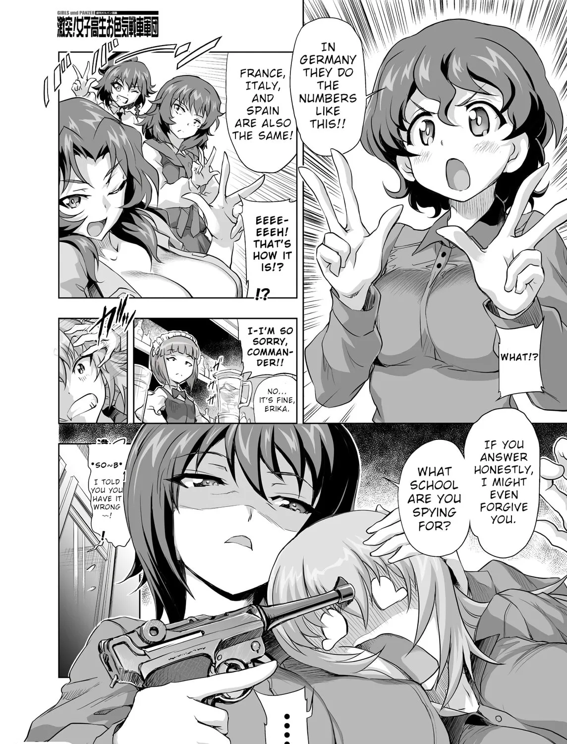 Girls und Panzer - Chi-HaTan Academy Aggressive Chapter 53.3 page 3 - 