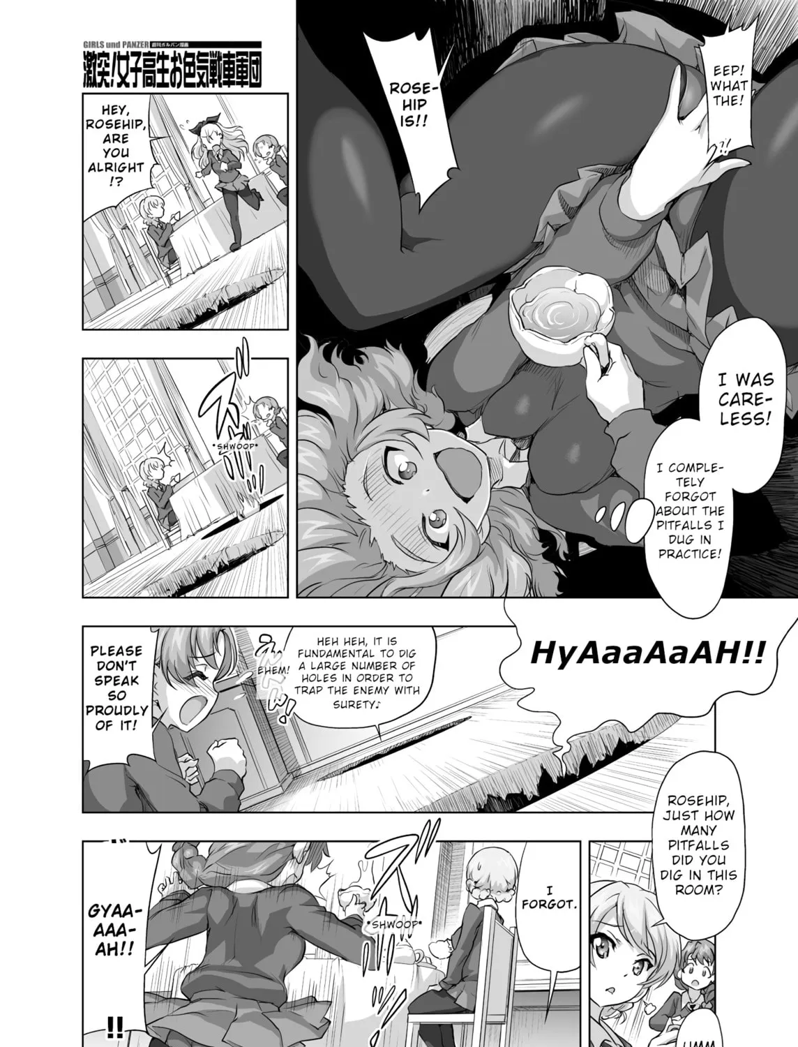 Girls und Panzer - Chi-HaTan Academy Aggressive Chapter 53.5 page 3 - 