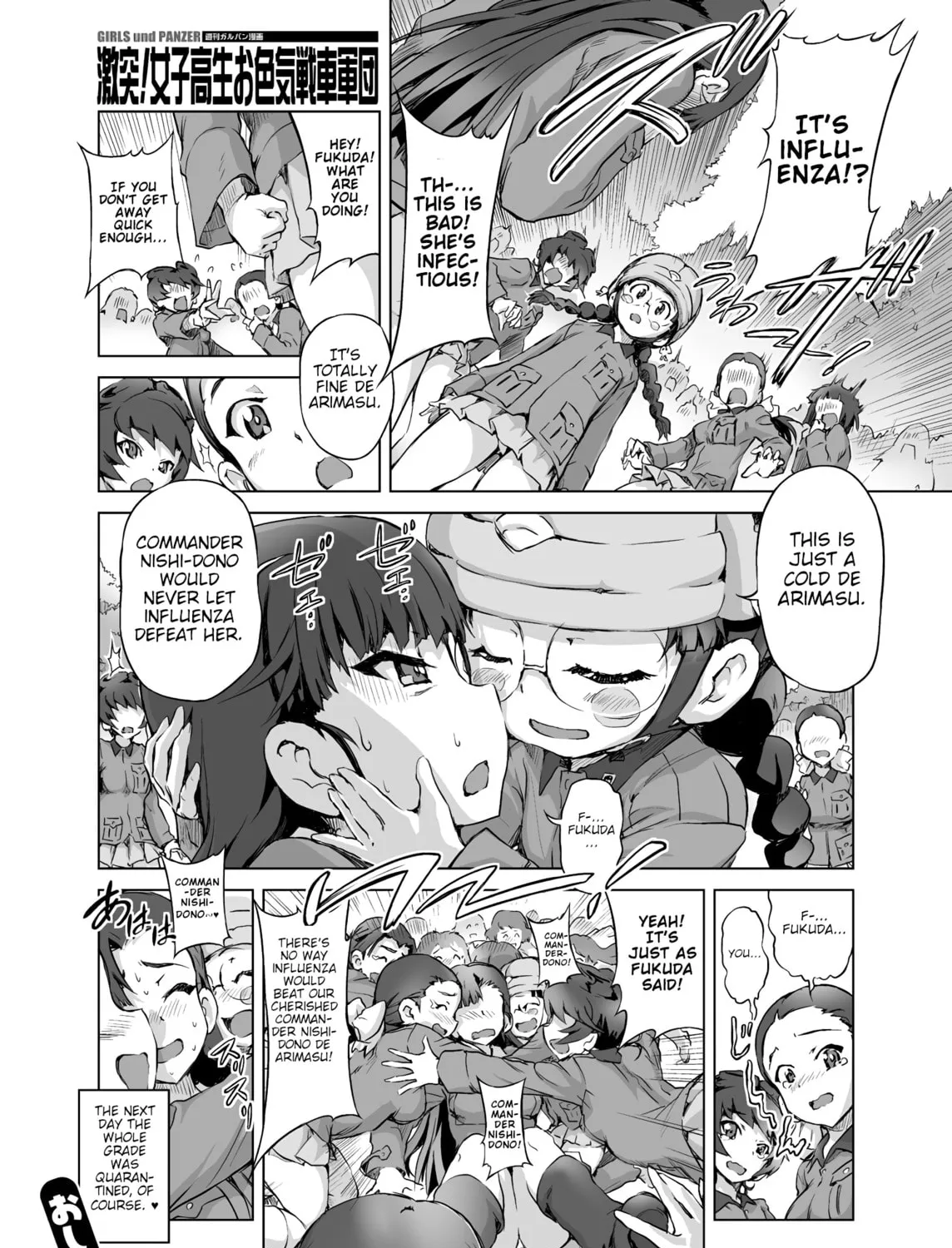 Girls und Panzer - Chi-HaTan Academy Aggressive Chapter 6 page 3 - 