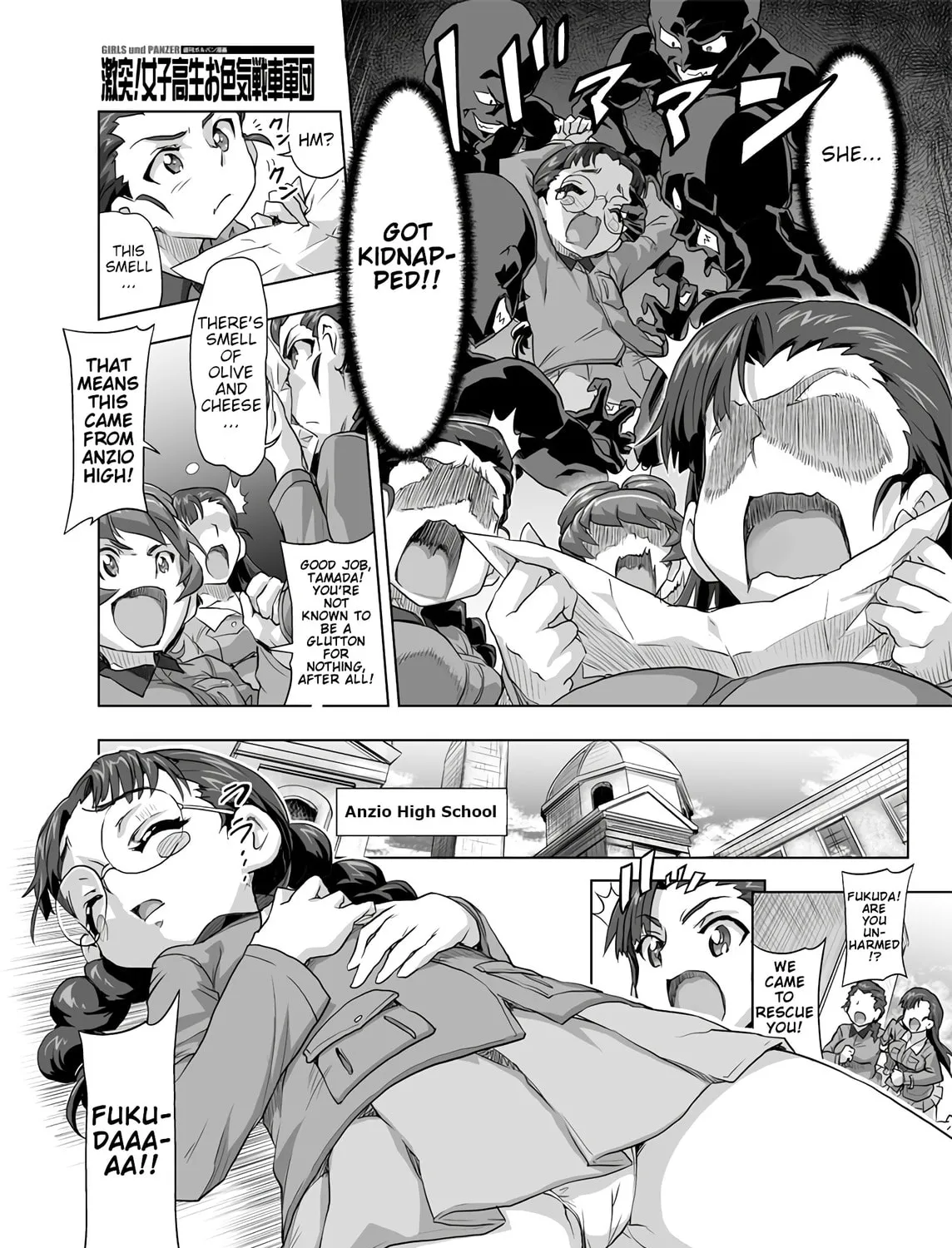Girls und Panzer - Chi-HaTan Academy Aggressive Chapter 87 page 3 - 