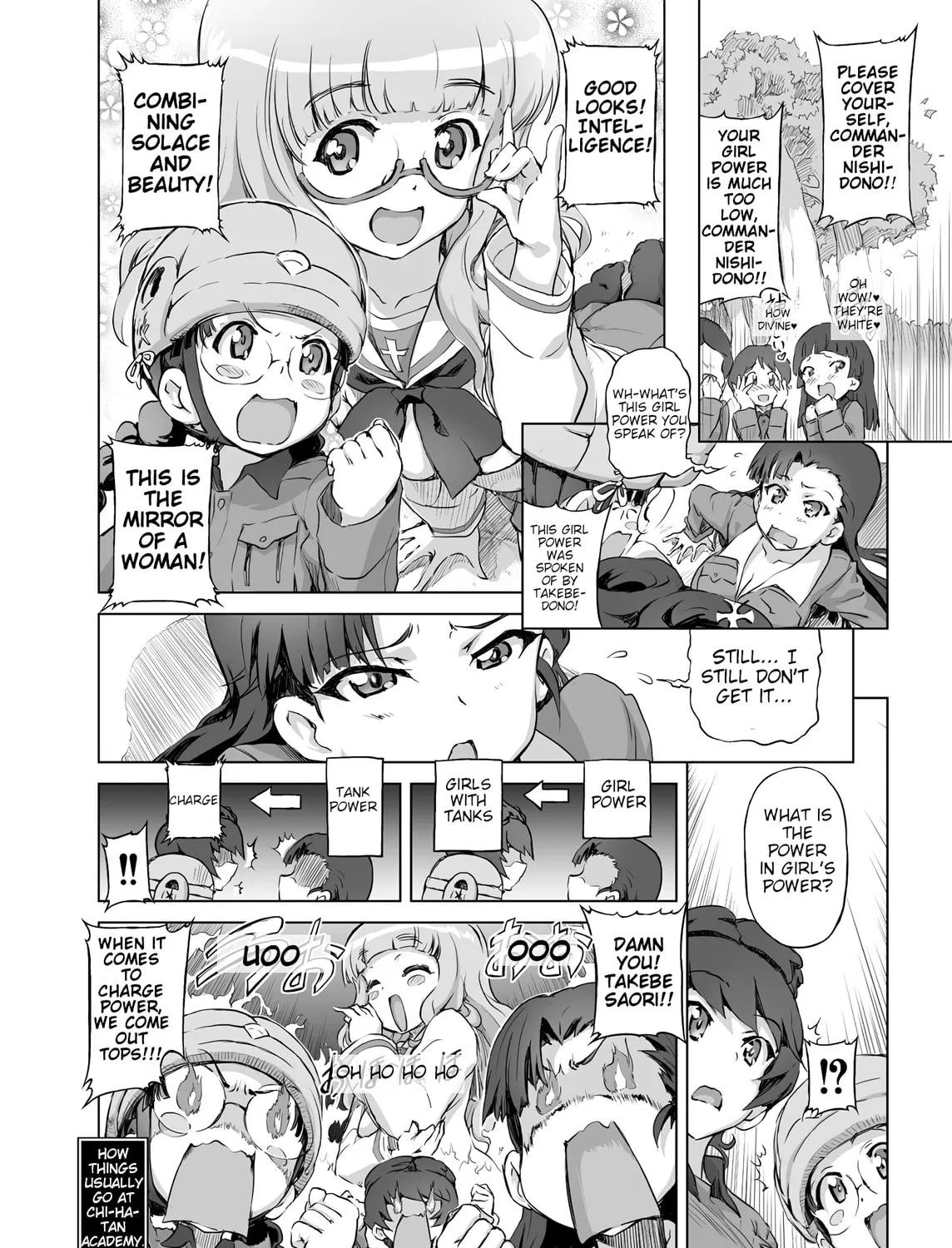 Girls und Panzer - Chi-HaTan Academy Aggressive Chapter 9 page 3 - 