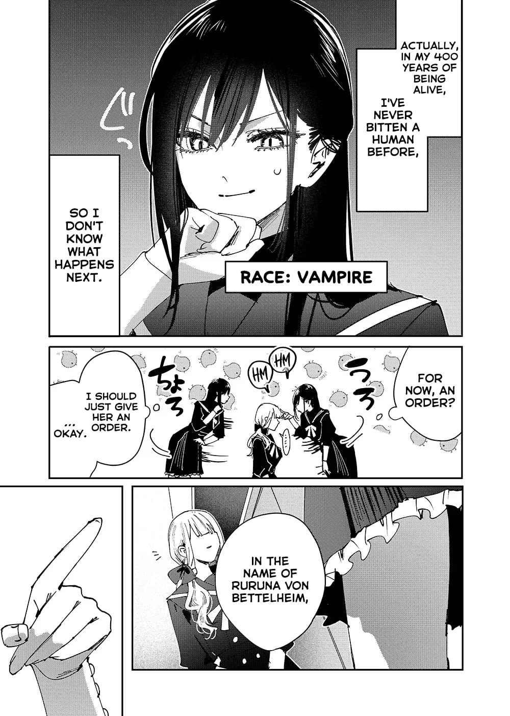 Read Girls × Vampire chapter 1 image 3 on Lezhin