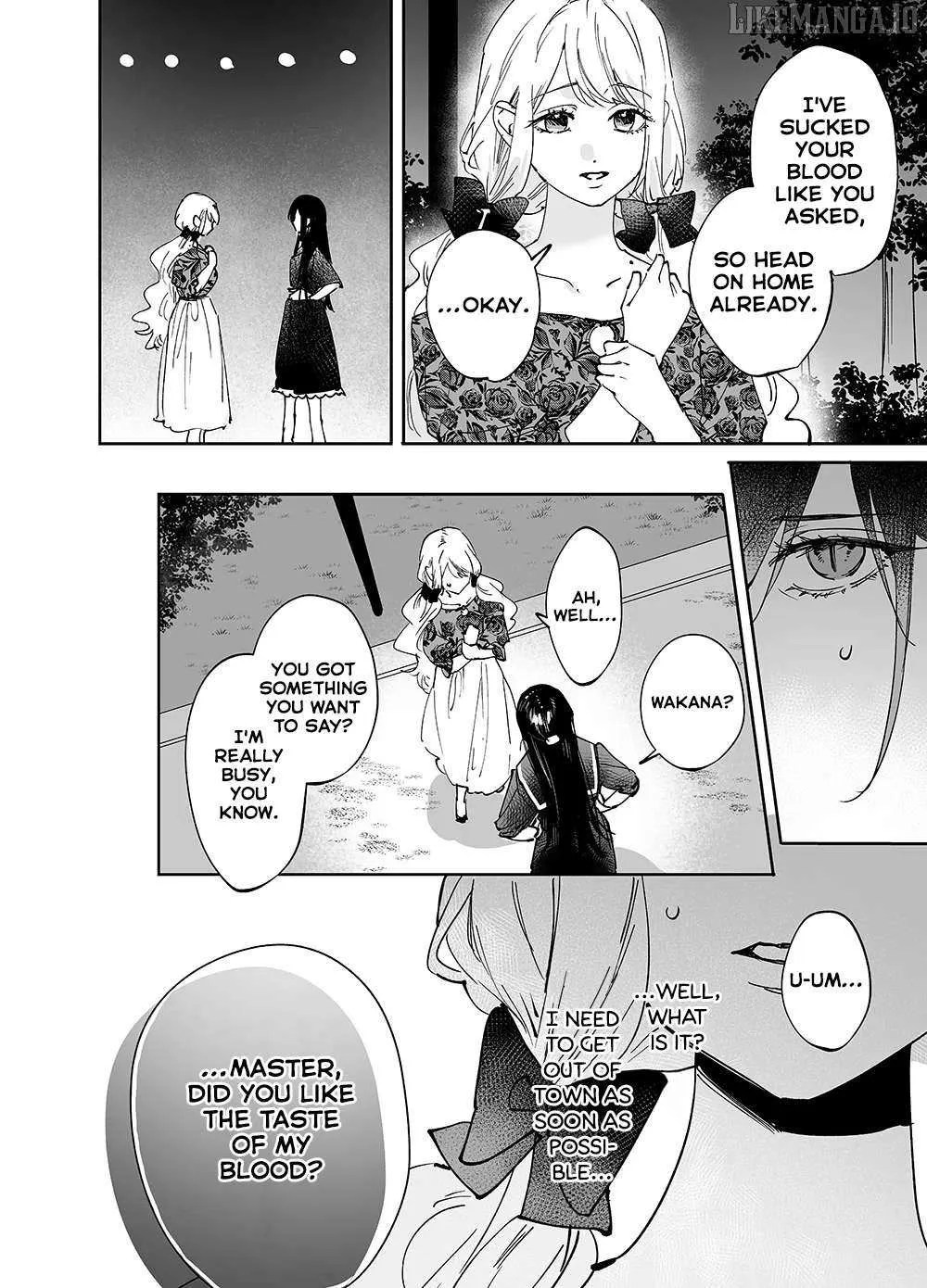 Read Girls × Vampire chapter 18 image 4 on Lezhin