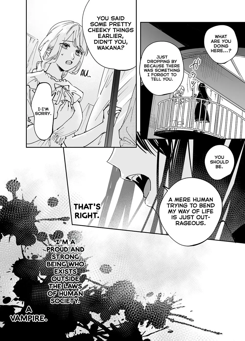 Read Girls × Vampire chapter 2.1 image 1 on Lezhin