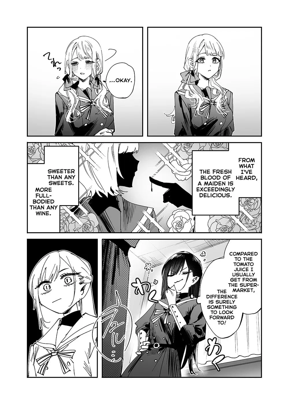 Read Girls × Vampire chapter 2 image 1 on Lezhin