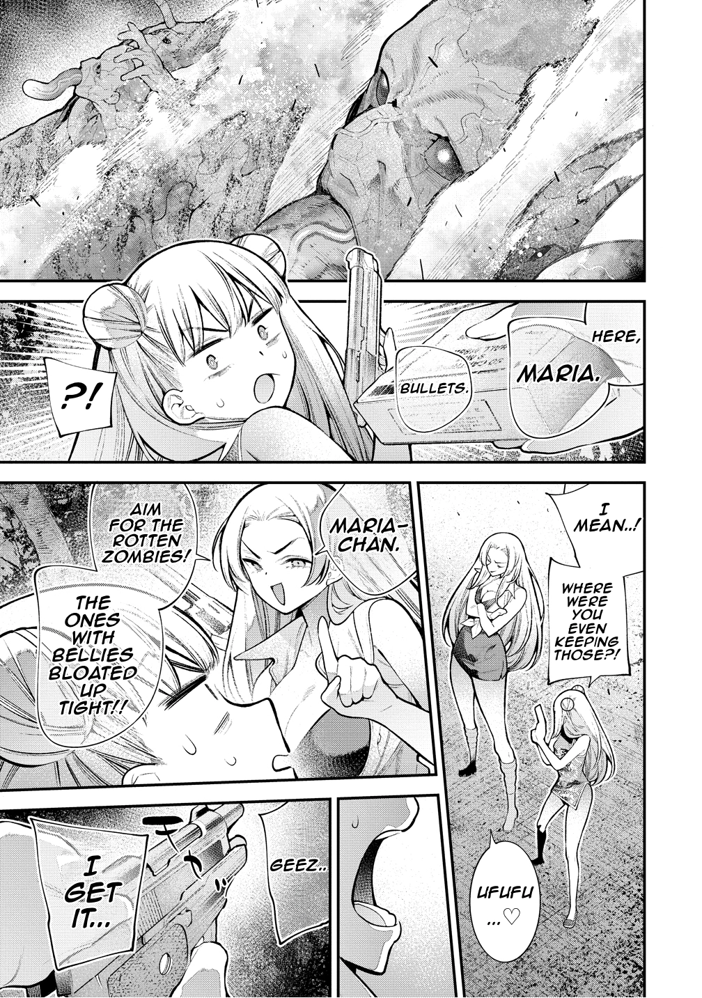 Girls Zombie Party Chapter 39 page 13 - 