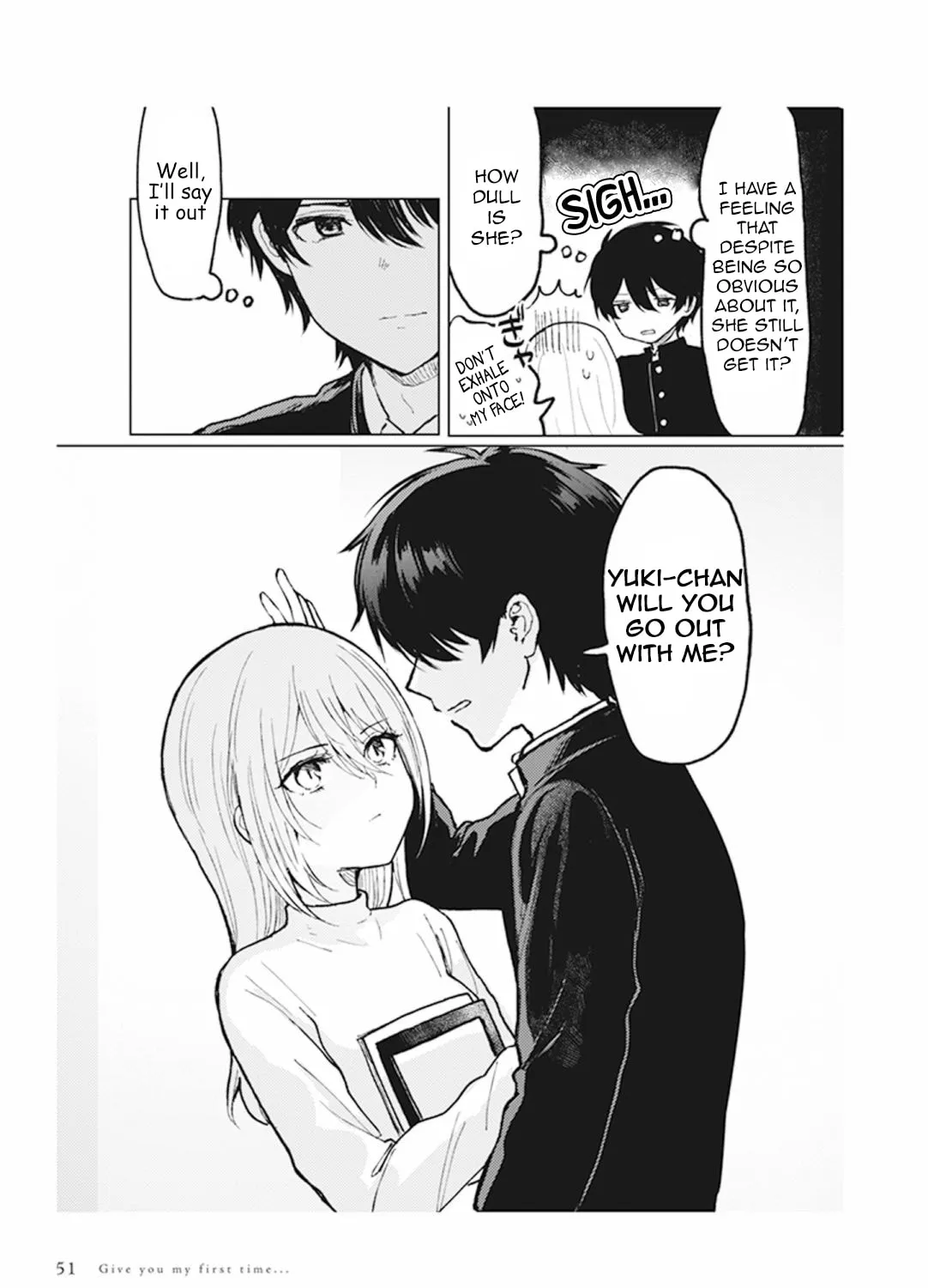Read Give you my first time... chapter 2.3 image 6 on Lezhin