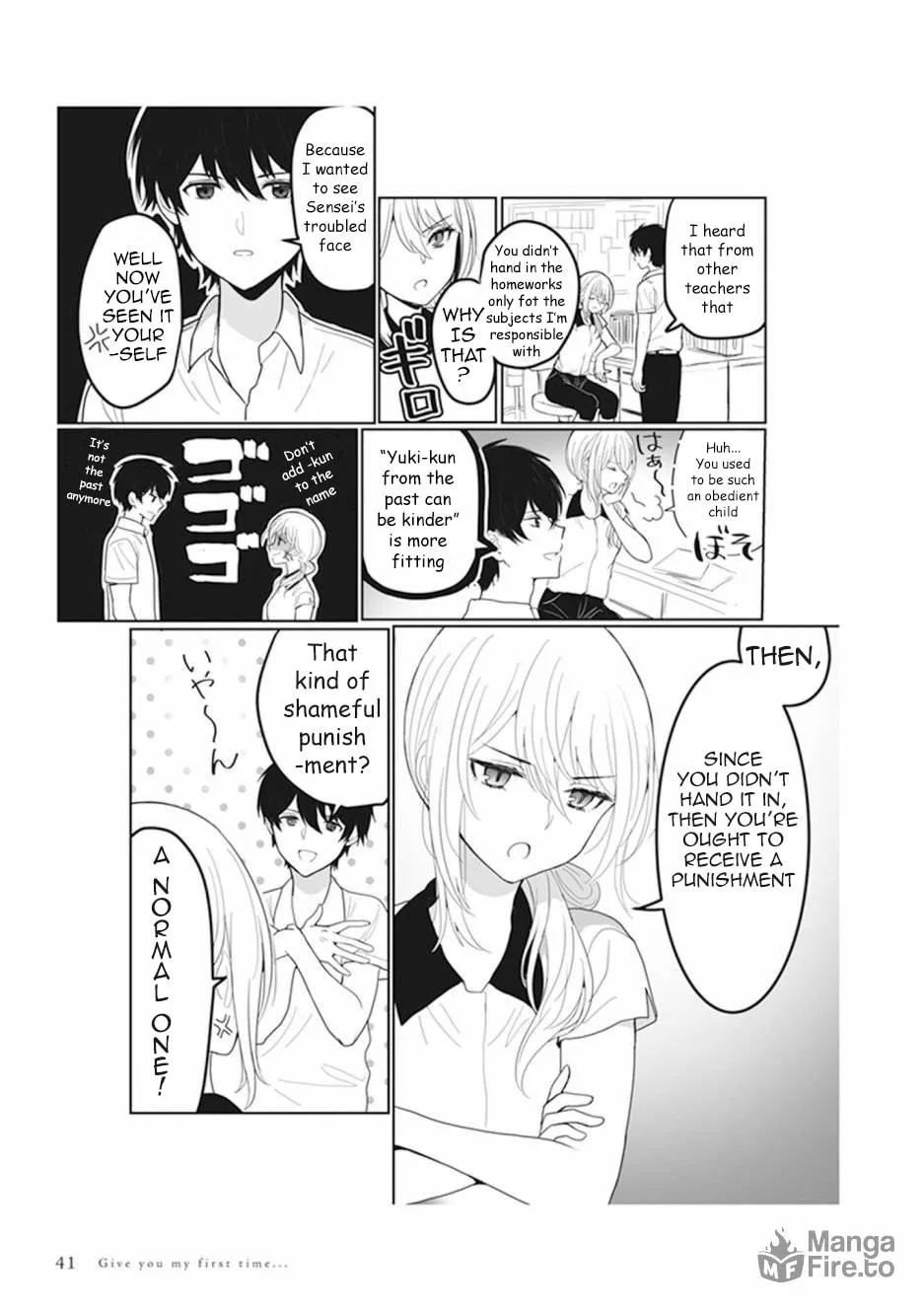 Read Give you my first time... chapter 2 image 2 on Lezhin