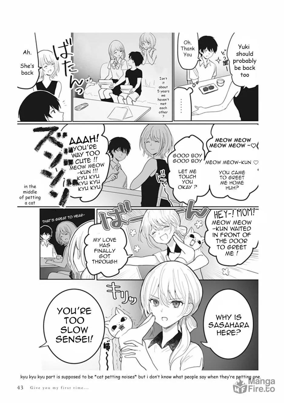 Read Give you my first time... chapter 2 image 4 on Lezhin