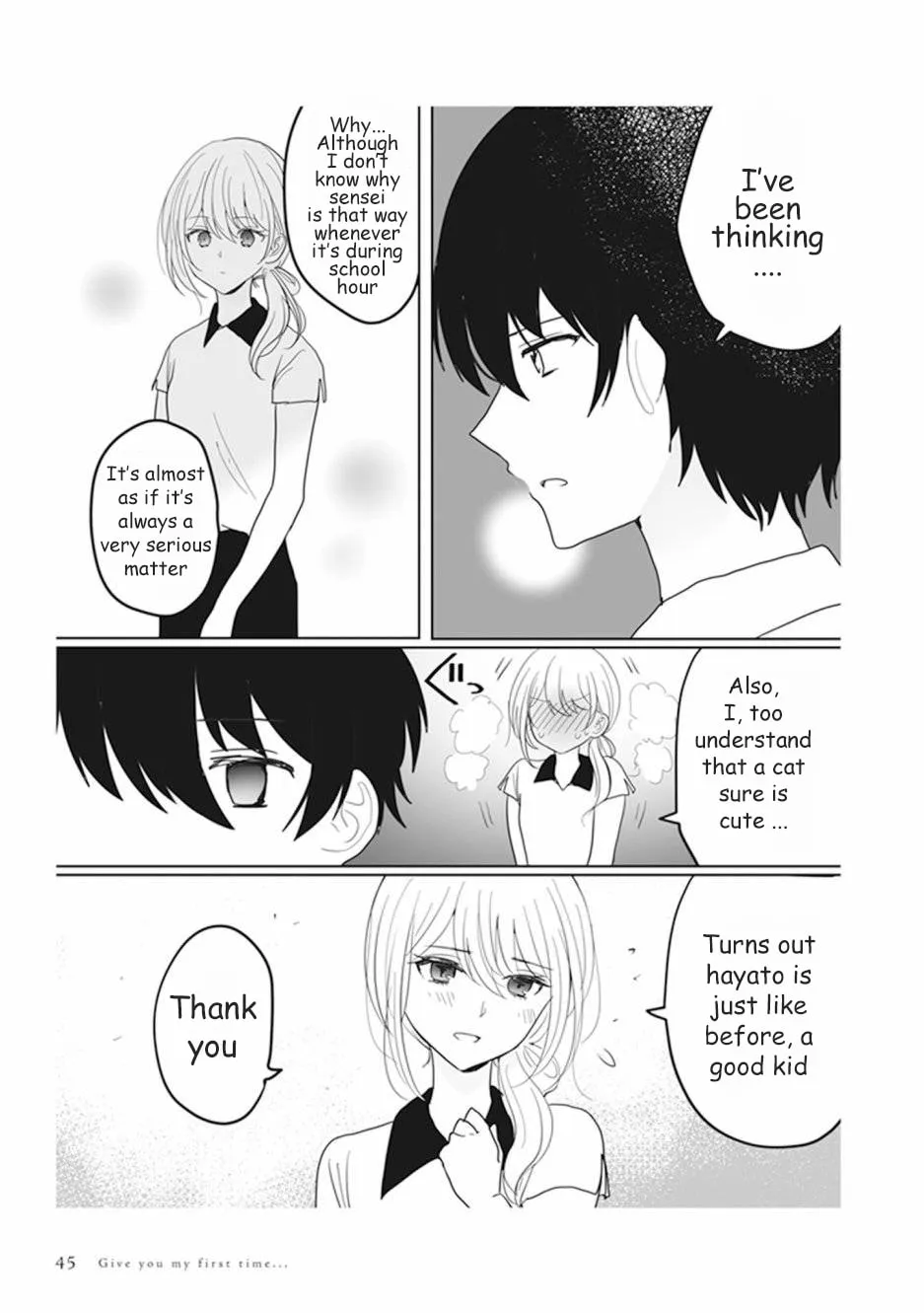 Read Give you my first time... chapter 2 image 6 on Lezhin