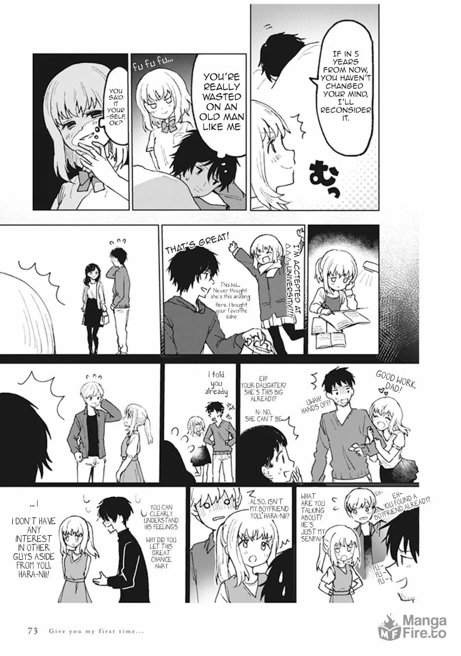 Read Give you my first time... chapter 3.5 image 5 on Lezhin