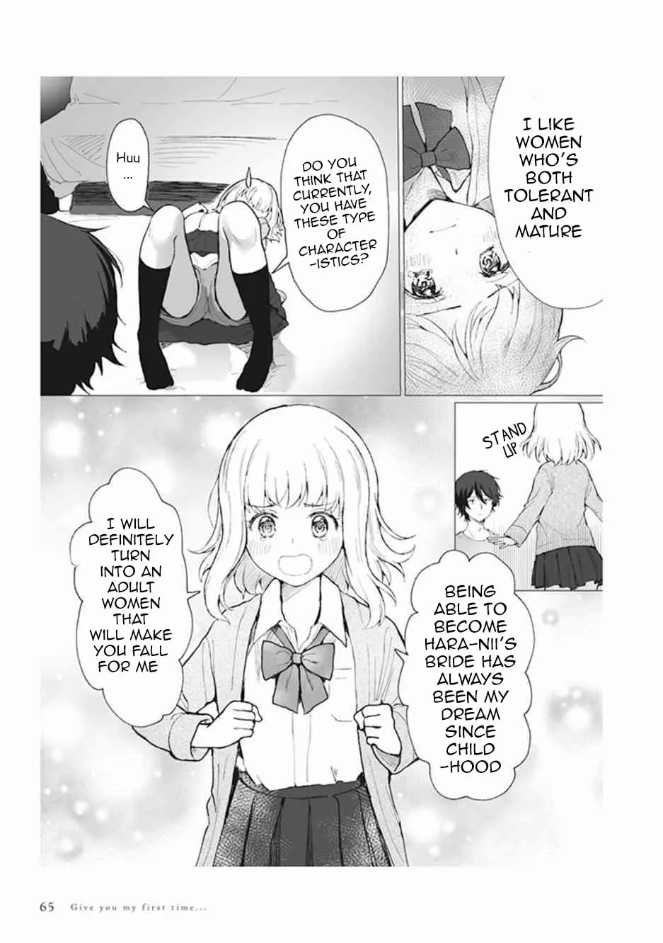 Read Give you my first time... chapter 3 image 6 on Lezhin