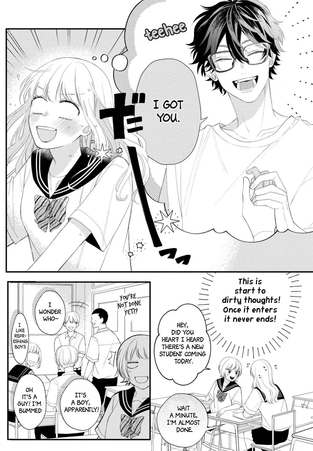 Glasses with a Chance of Delinquent Chapter 10 page 8 - 