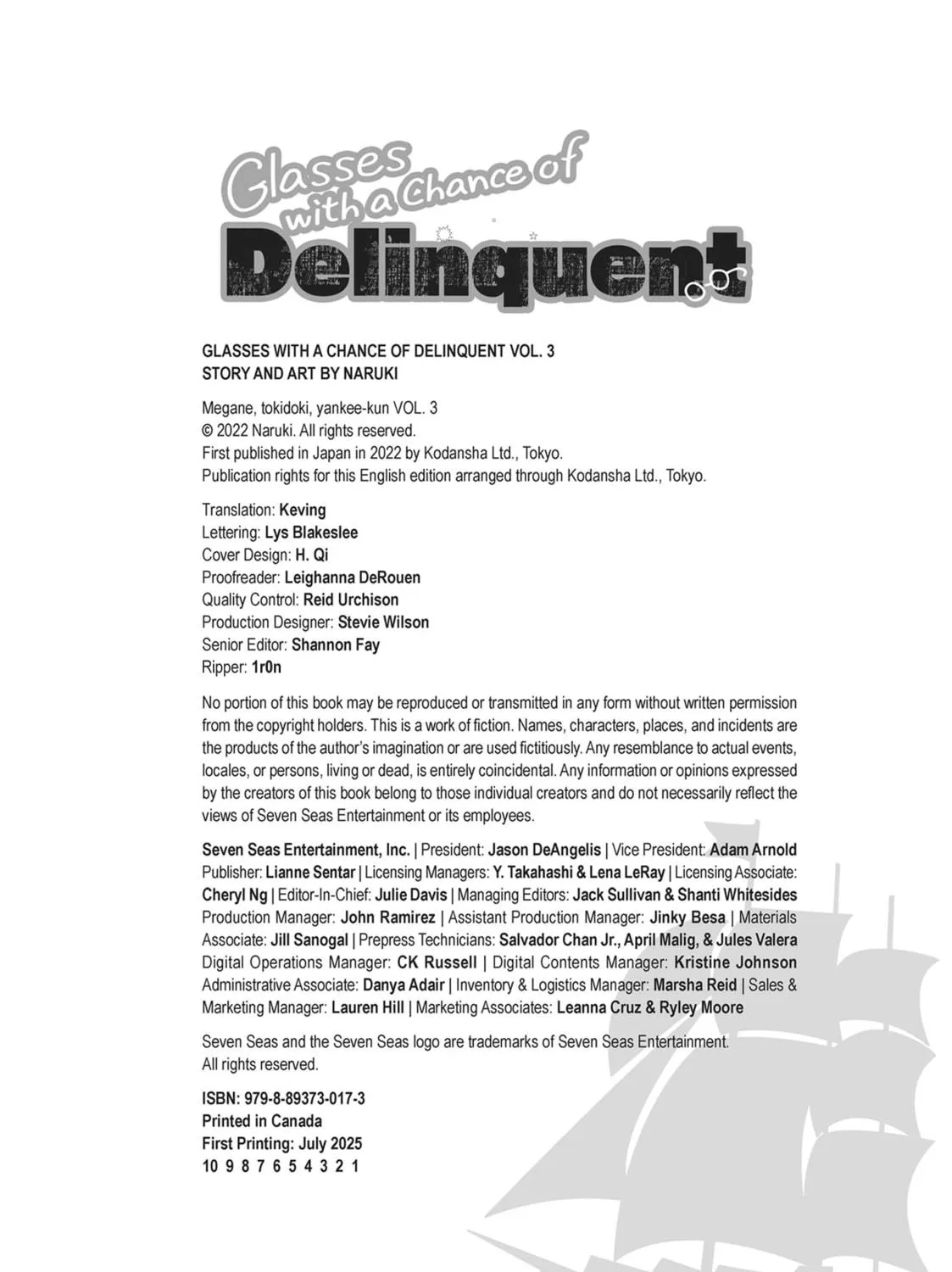 Glasses with a Chance of Delinquent Chapter 12 page 83 - 
