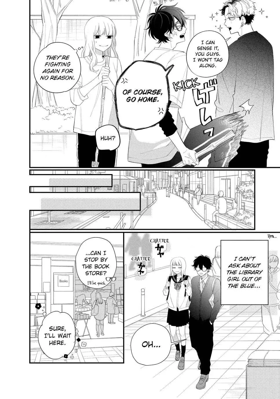 Glasses with a Chance of Delinquent Chapter 14.1 page 8 - 