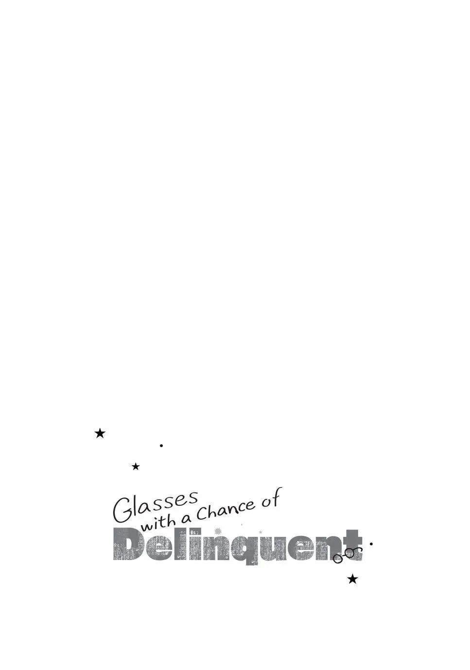 Glasses with a Chance of Delinquent Chapter 17.1 page 2 - 