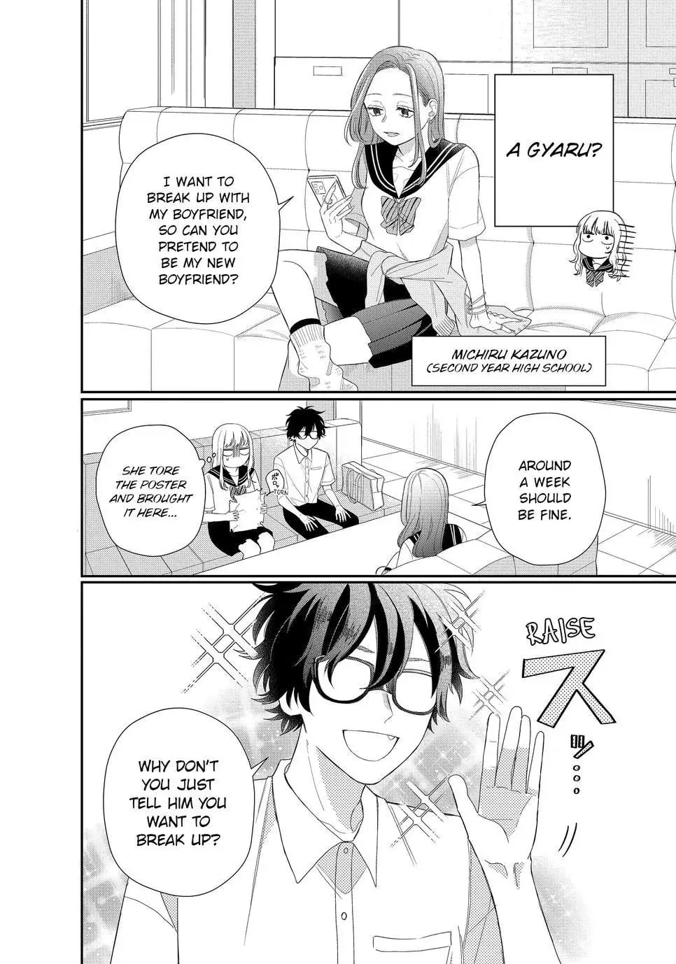 Glasses with a Chance of Delinquent Chapter 6.1 page 4 - 
