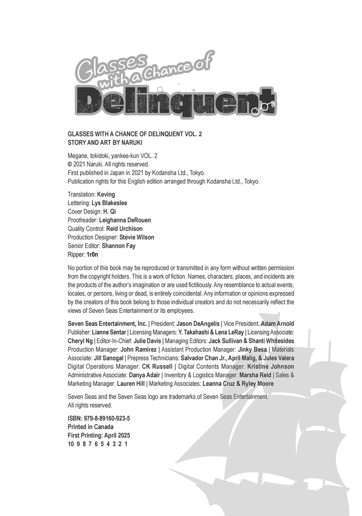 Glasses with a Chance of Delinquent Chapter 8 page 46 - 