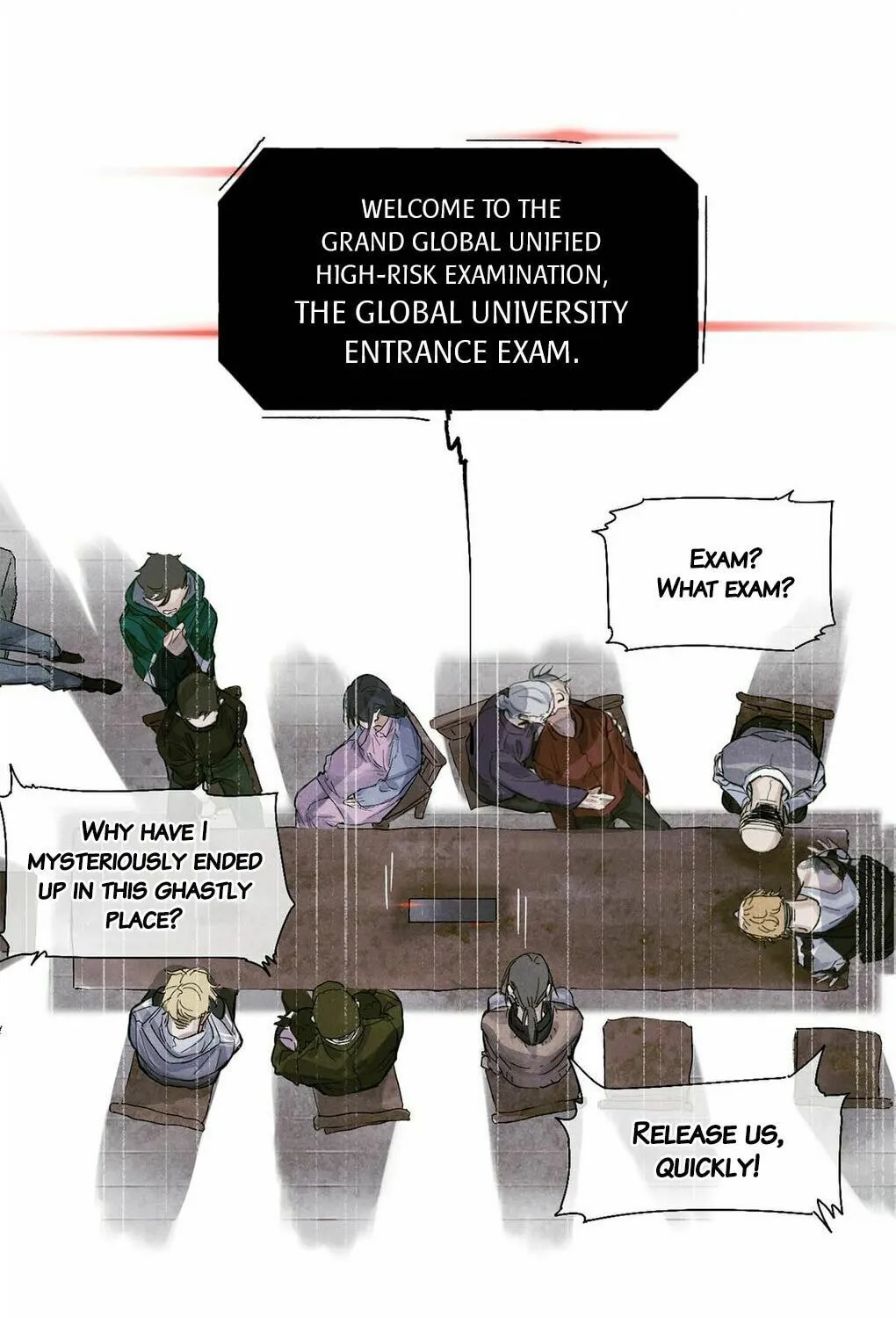 Read Global Examination chapter 1 image 6 on Lezhin