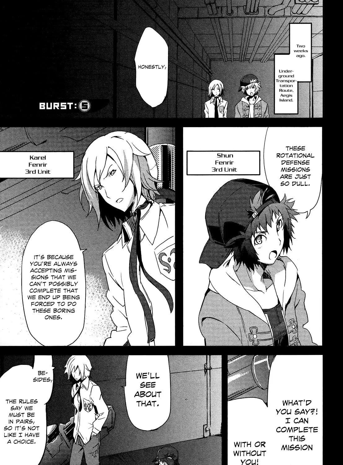 Read God Eater: The Summer Wars chapter 5 image 2 on Lezhin