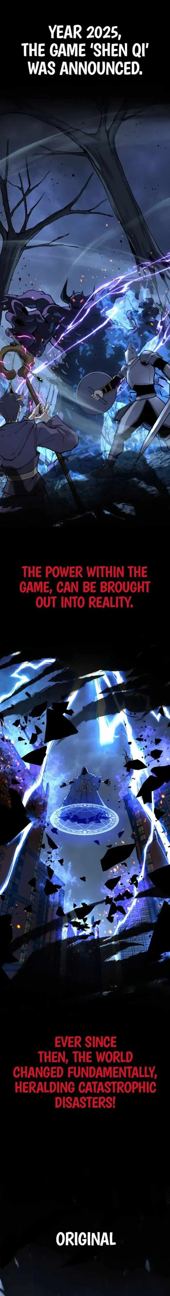God-Level Assassin, I Am the Shadow Chapter 0 page 1 - 