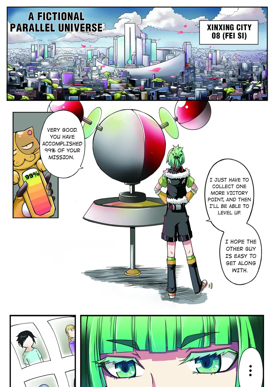 God of Deception Chapter 1 page 3 - 