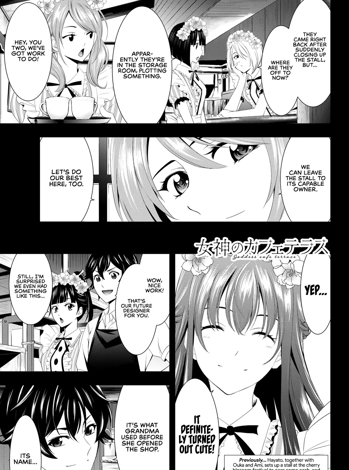 Read Goddess Café Terrace chapter 11 image 1 on Lezhin
