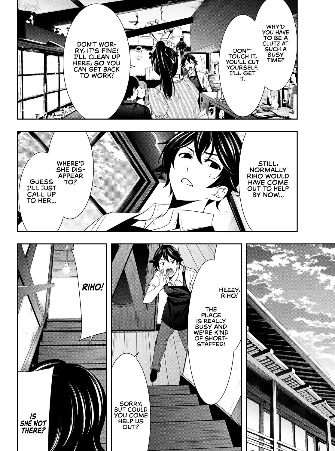 Read Goddess Café Terrace chapter 14 image 7 on Lezhin