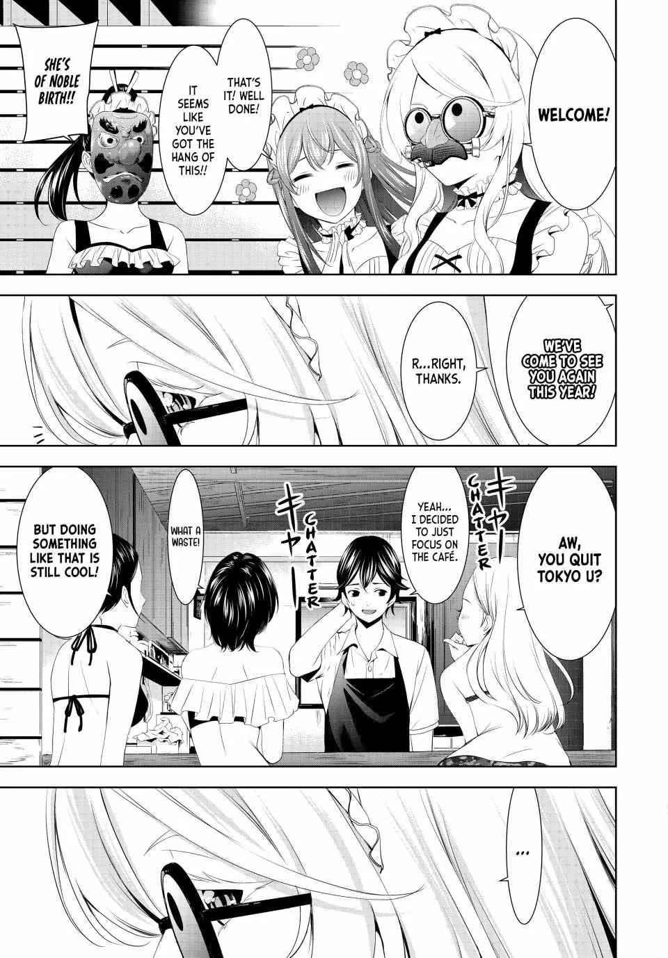 Read Goddess Café Terrace chapter 140 image 8 on Lezhin