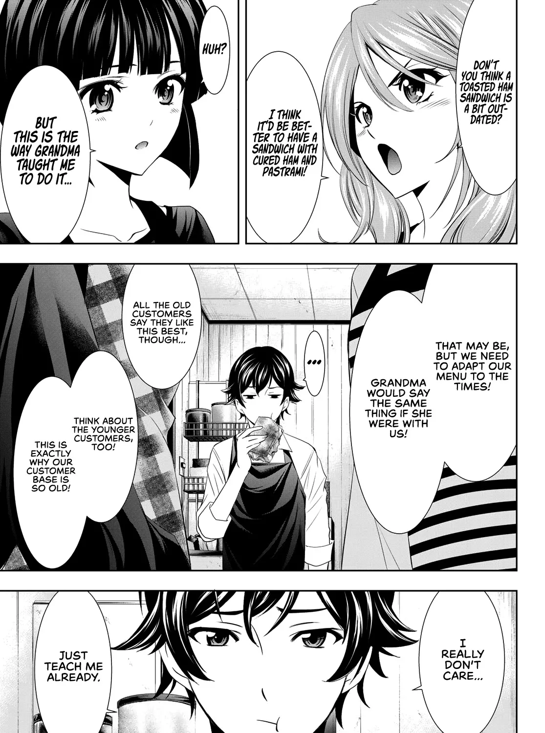 Read Goddess Café Terrace chapter 15 image 17 on Lezhin