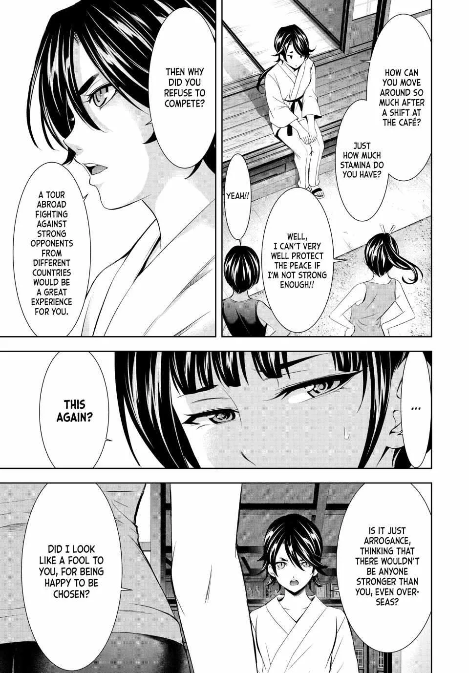 Read Goddess Café Terrace chapter 150 image 5 on Lezhin