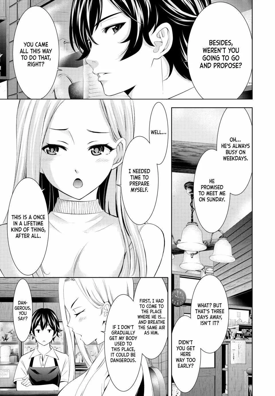 Read Goddess Café Terrace chapter 151 image 10 on Lezhin