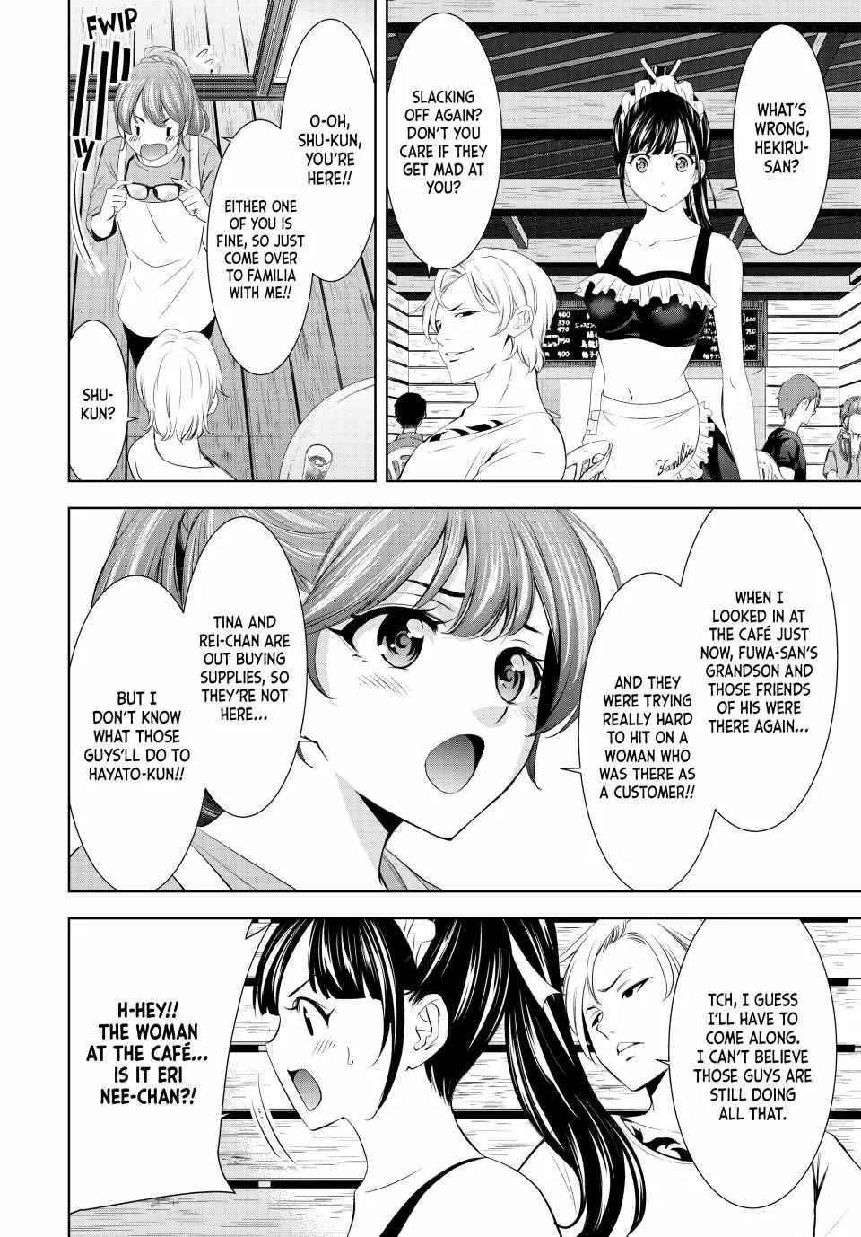 Read Goddess Café Terrace chapter 151 image 15 on Lezhin