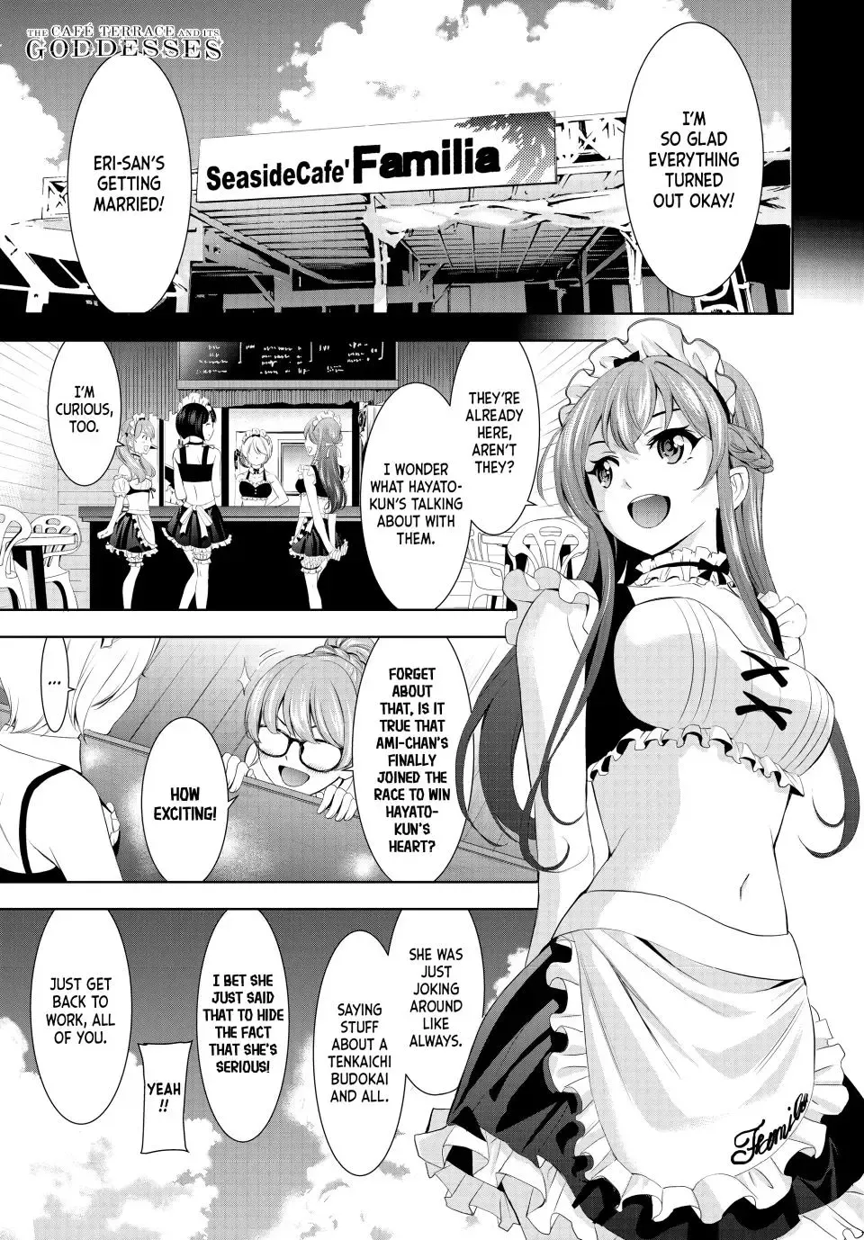 Read Goddess Café Terrace chapter 158 image 1 on Lezhin