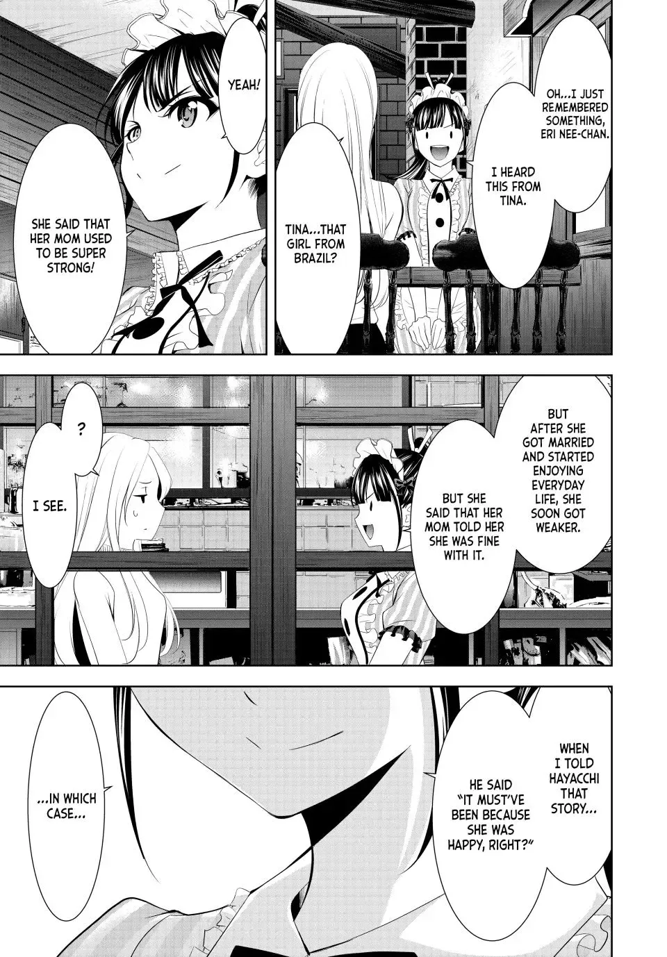 Read Goddess Café Terrace chapter 158 image 11 on Lezhin