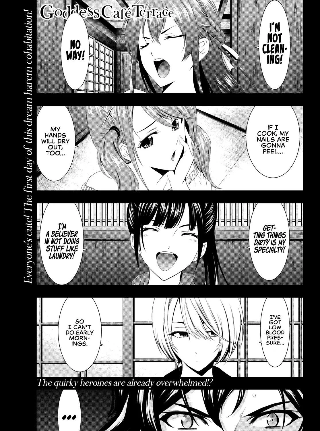 Read Goddess Café Terrace chapter 2 image 1 on Lezhin