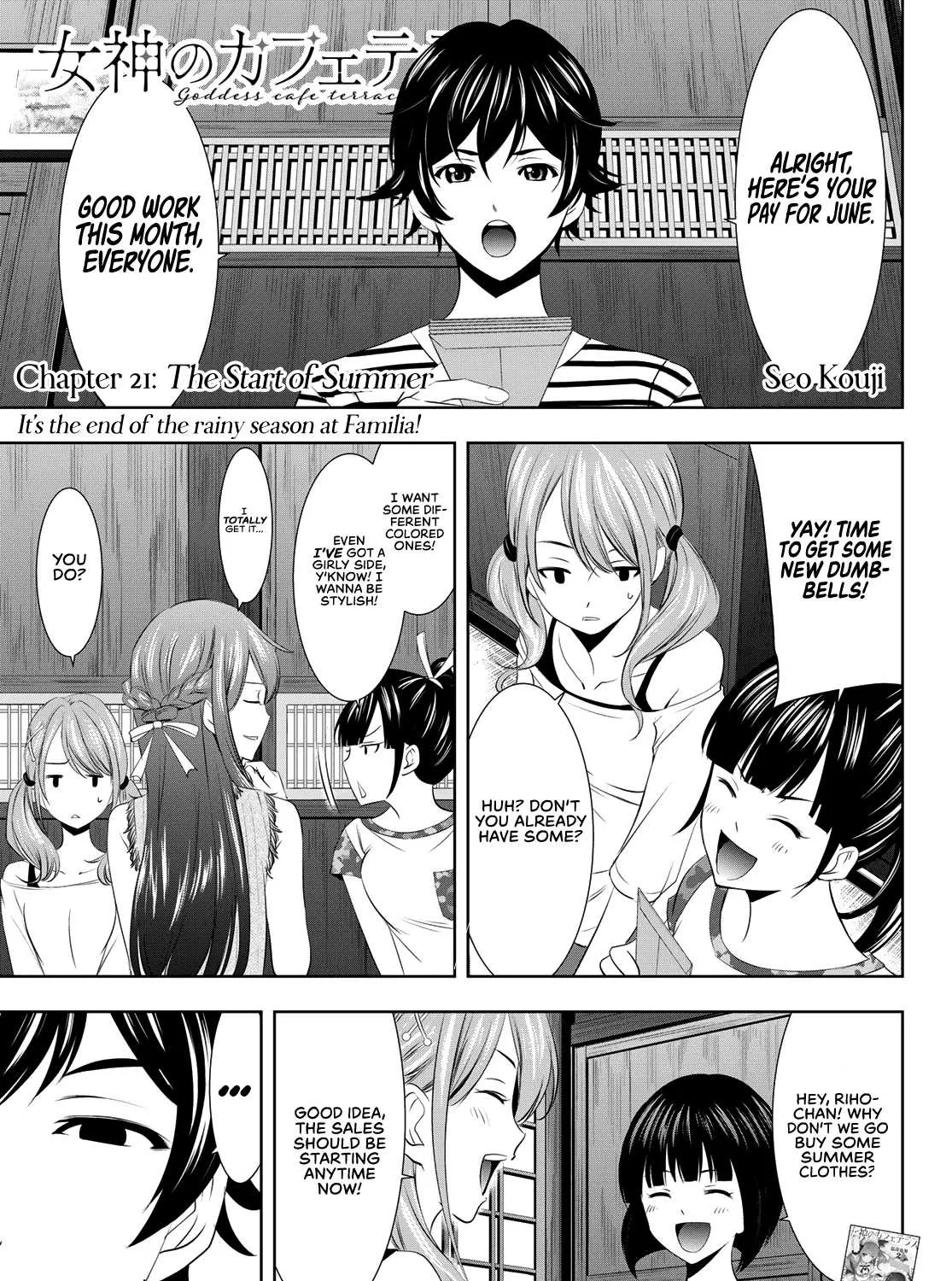 Read Goddess Café Terrace chapter 21 image 1 on Lezhin