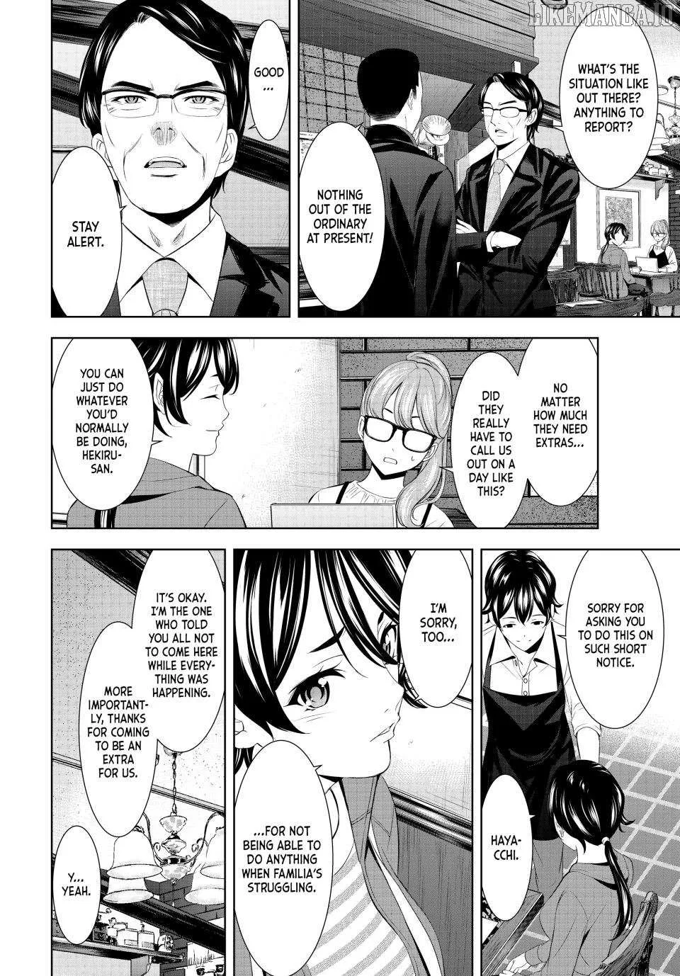 Read Goddess Café Terrace chapter 213 image 1 on Lezhin