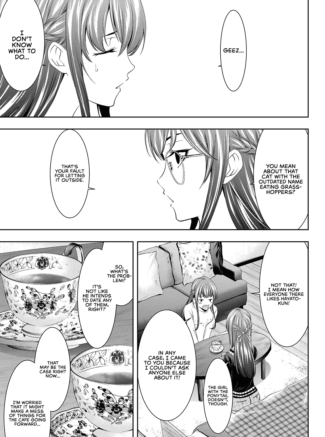 Read Goddess Café Terrace chapter 46 image 5 on Lezhin