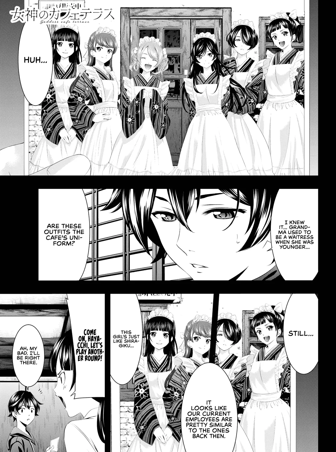 Read Goddess Café Terrace chapter 48 image 1 on Lezhin