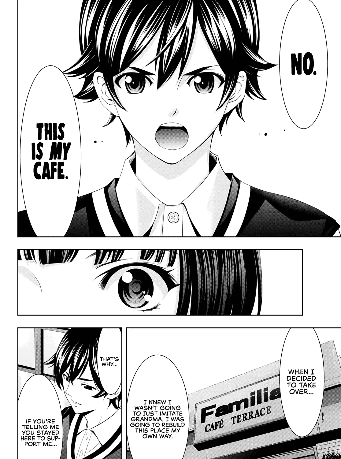 Read Goddess Café Terrace chapter 51 image 23 on Lezhin